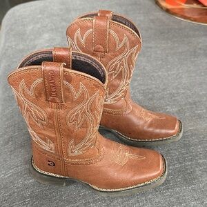 Durango Brown Kids cowboy Boots